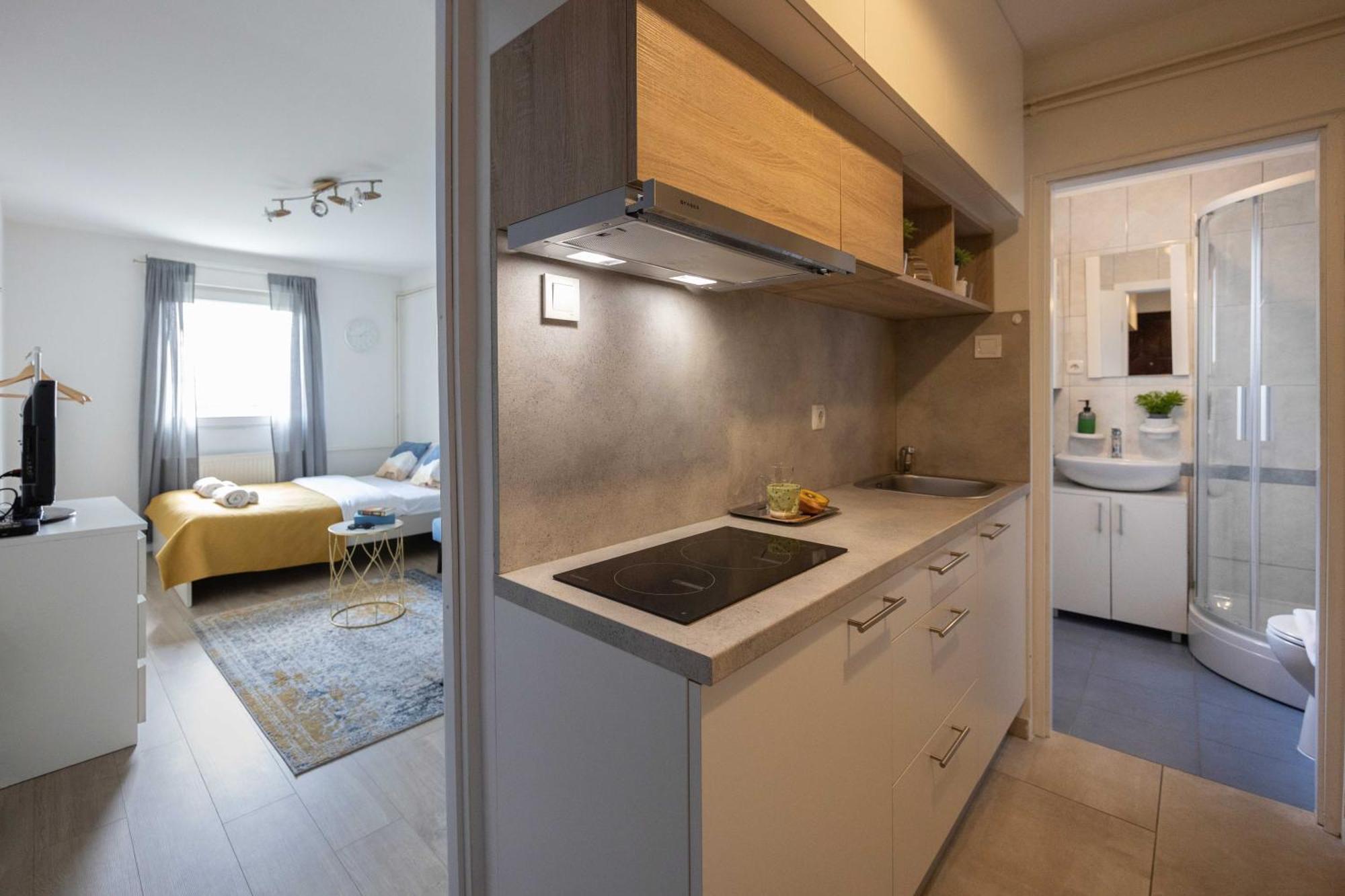 Apartamento Bright And Modern Studio Near City Center Zagreb Exterior foto
